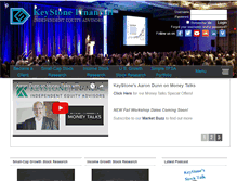 Tablet Screenshot of keystocks.com